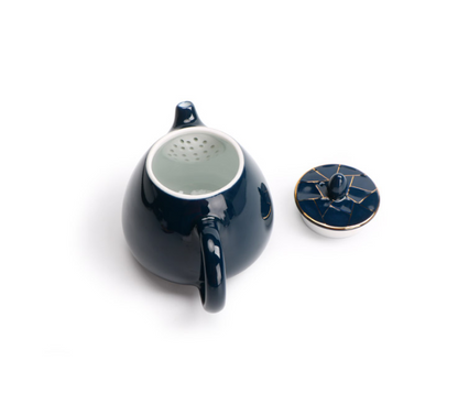 Porcelain Teapot, Fog Blue Glaze 200ml — Combe NH-1115