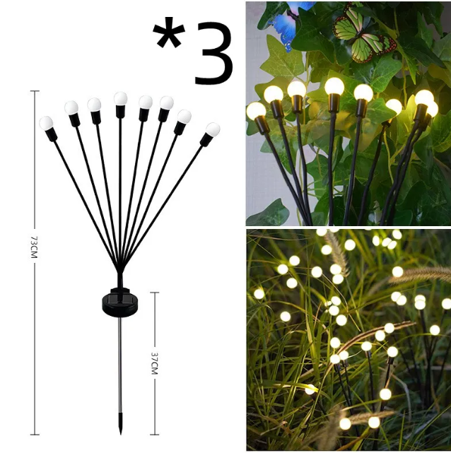 Solar Stake Lights Garden, Dusk to Dawn — Pathstone NH-368