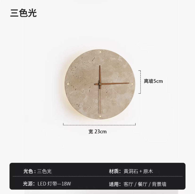 Stone Wall Light Bedroom, Yellow Cave Stone — Meridian NH-700