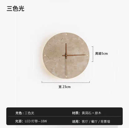 Stone Wall Light Bedroom, Yellow Cave Stone — Meridian NH-700