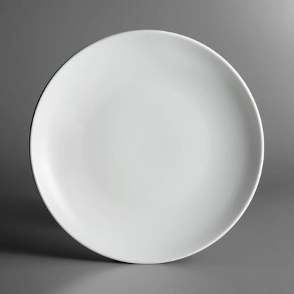 Hearth · NH 01-05 — Matte Stoneware Coupe Plates (Bone White)