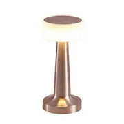 Cordless Table Lamp, Iron and Acrylic, Rechargeable — Meridian NH-721
