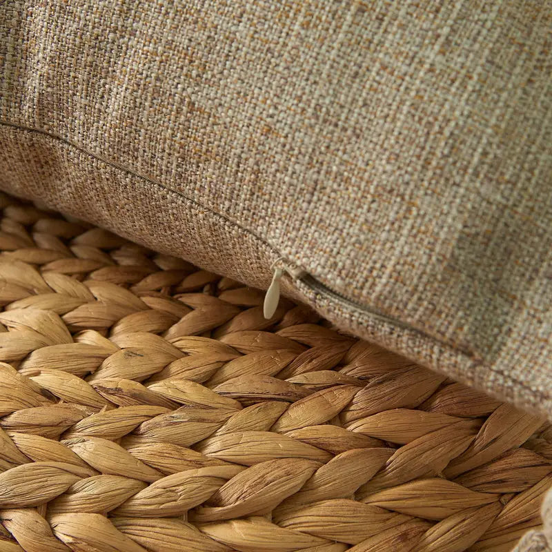 Cotton Linen Cushion Cover with Tassels, 45cm — Marram NH-903