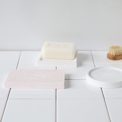 Diatomite Soap Dish, Fast-Drying — Quarry NH-480