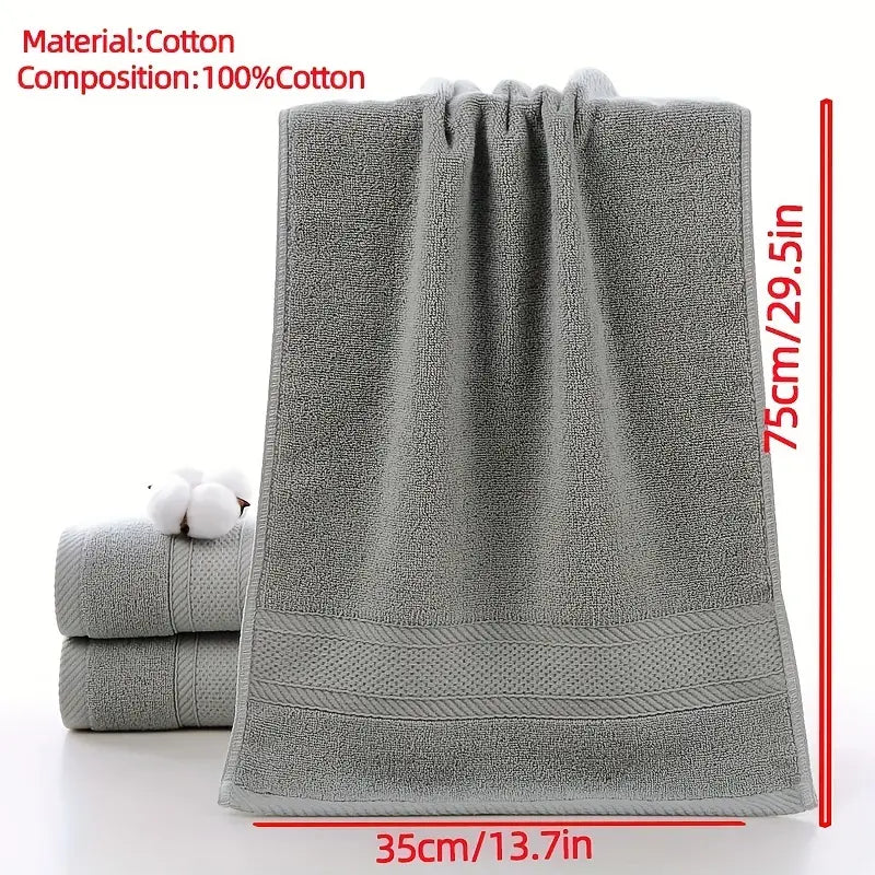 Cotton Terry Bath Towel, Fast-Absorbing Spa Towel — Soak NH-809