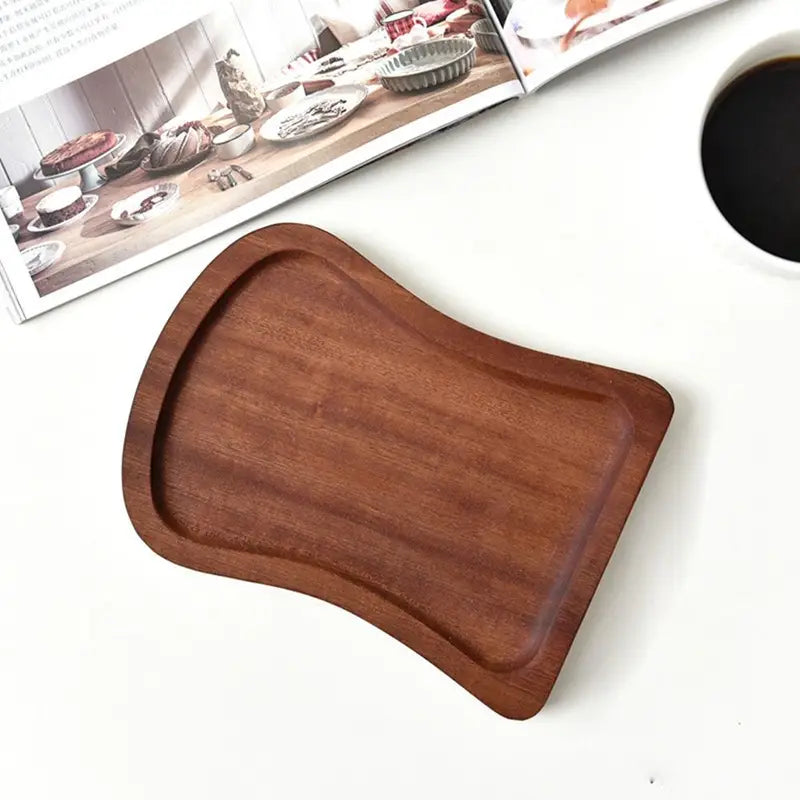 Walnut Serving Plate, Solid Wood — Vessel NH-447