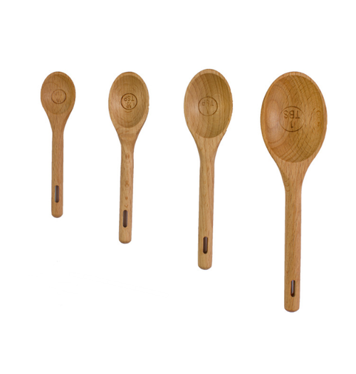 Wooden Spoon Set, Four-Piece Beech — Grove NH-460