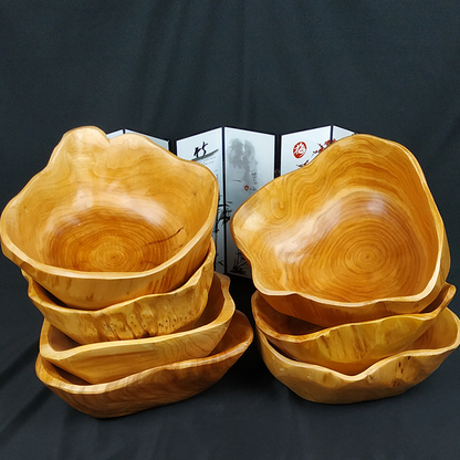 Solid Wood Fruit Platter for the Table, Irregular Shape — Alcova NH-637