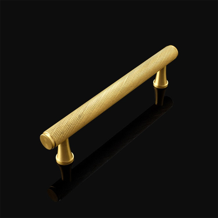 Pure Copper Drawer Pull Handles, Cabinet and Wardrobe Hardware — Meridian NH-951