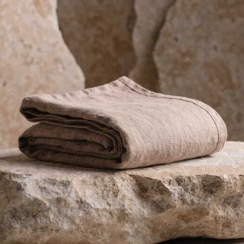 Grounding Weighted Linen Throw