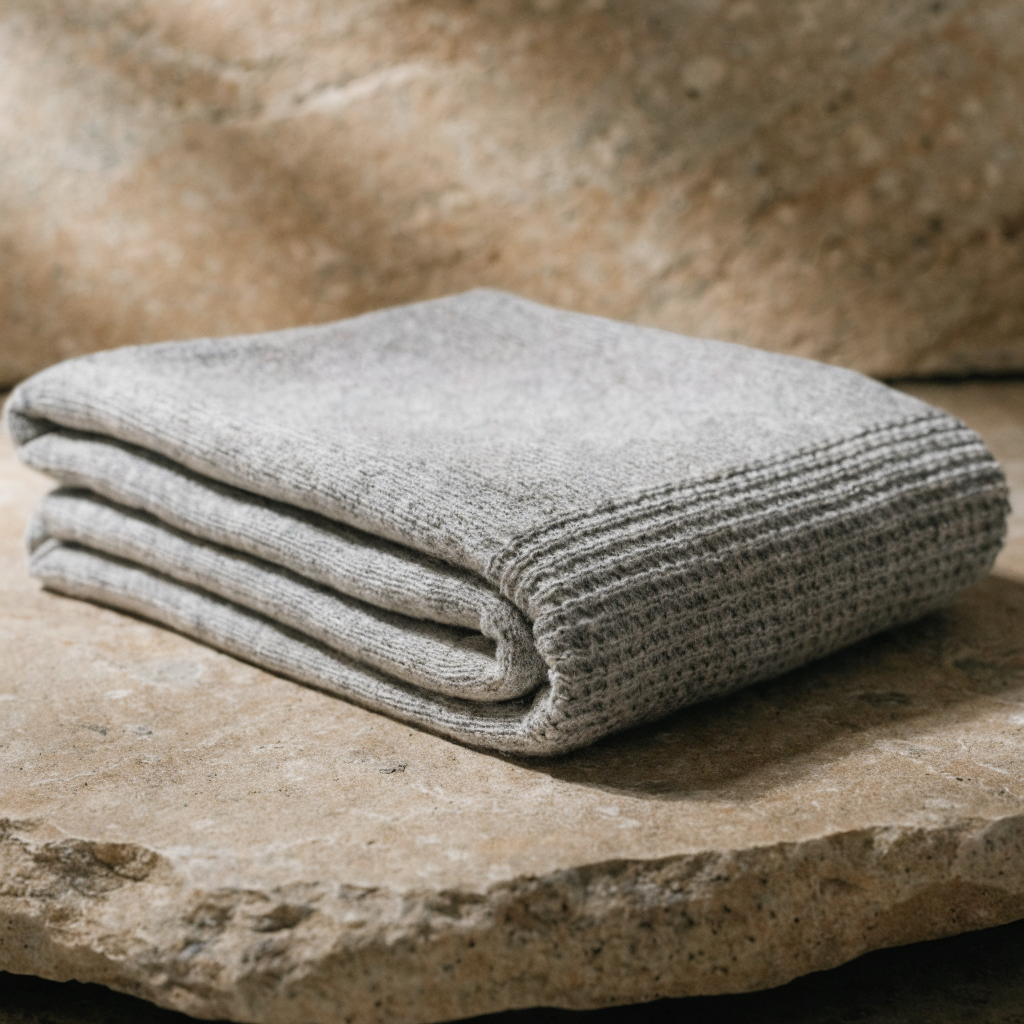Air Element Hemp Knit Throw