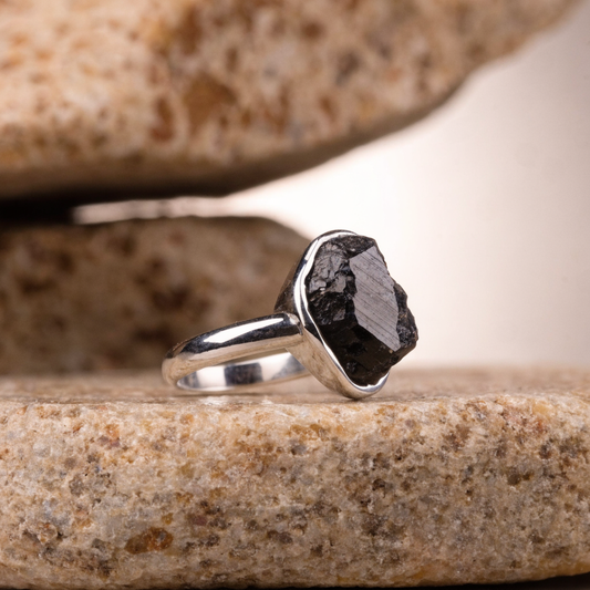 Earth Grounding Tourmaline Ring
