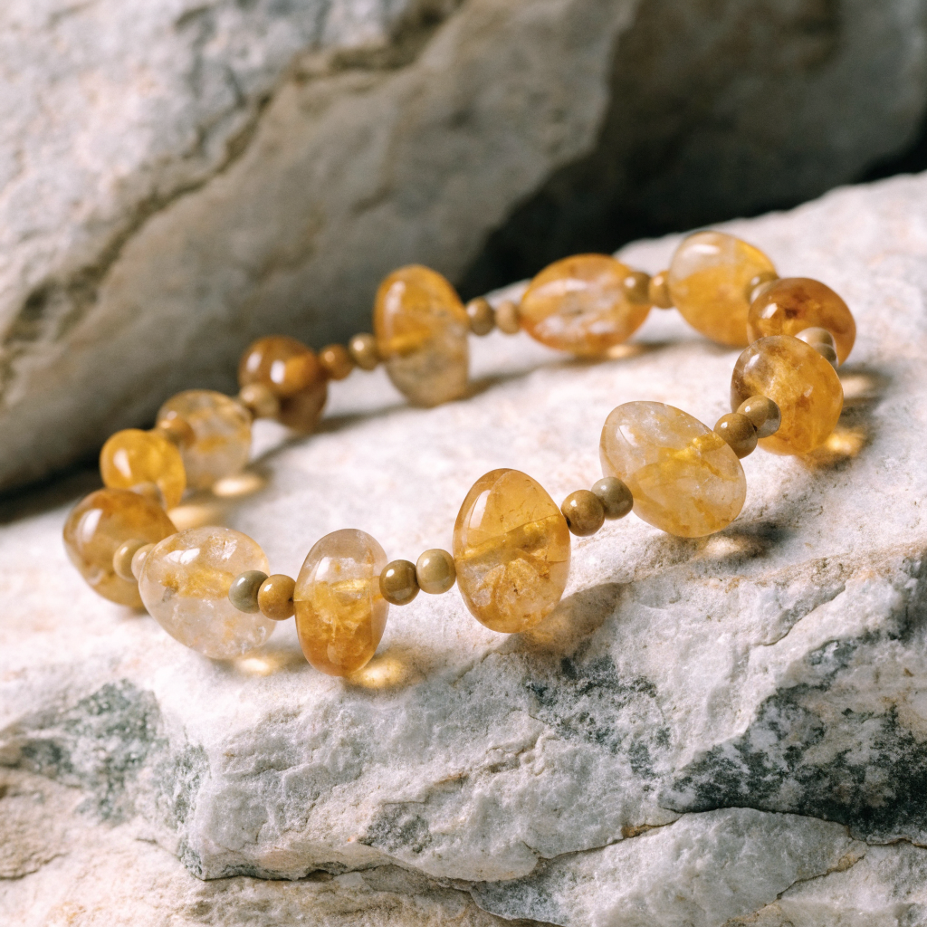 Fire Energy Citrine Bracelet