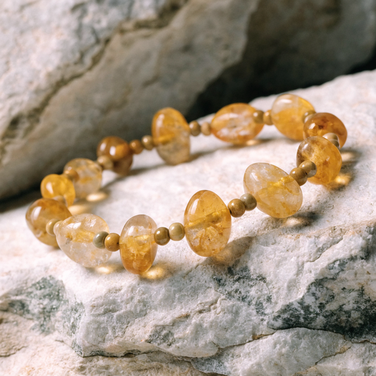 Fire Energy Citrine Bracelet