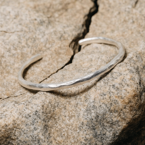 Elemental Recycled Silver Cuff