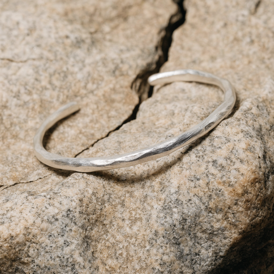 Elemental Recycled Silver Cuff
