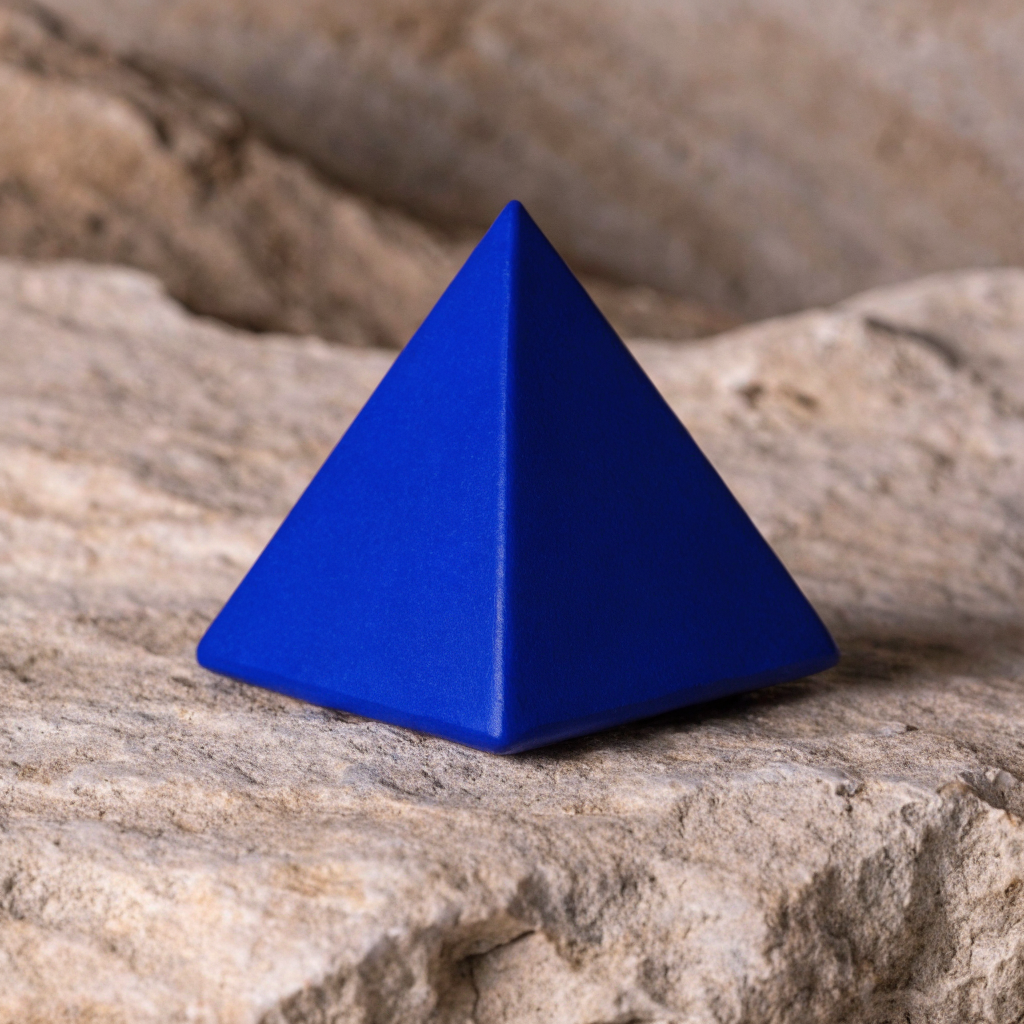 Klein Blue Pyramid