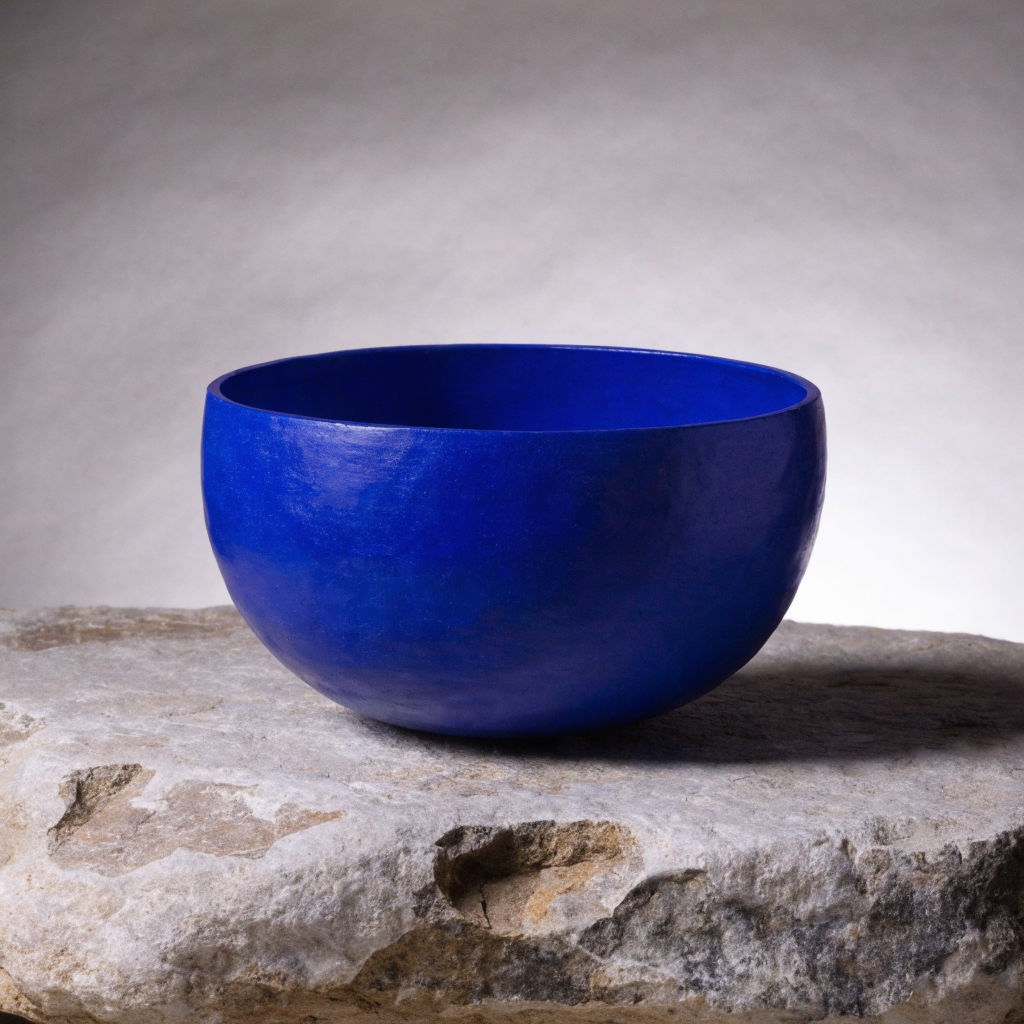 Klein Blue Singing Bowl