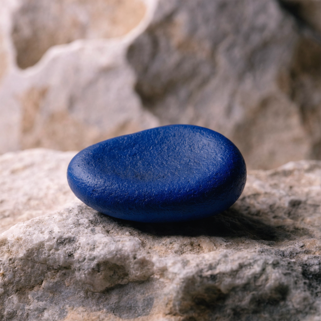 Klein Blue Worry Stone