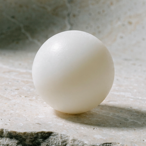 Zen Sphere Candle White Large