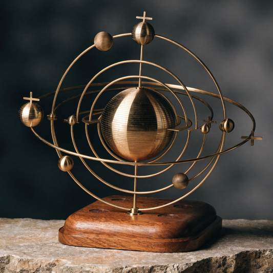 Grand brass orrery
