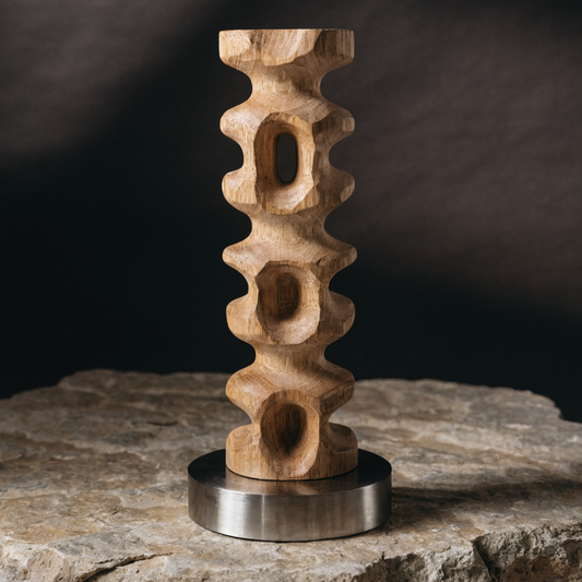 Grove Totem Oak and Steel