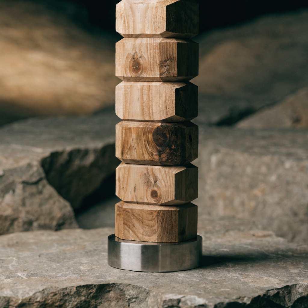 Strata Totem Reclaimed Timber