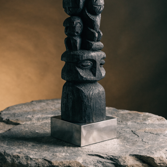 Ember Totem Blackened Oak