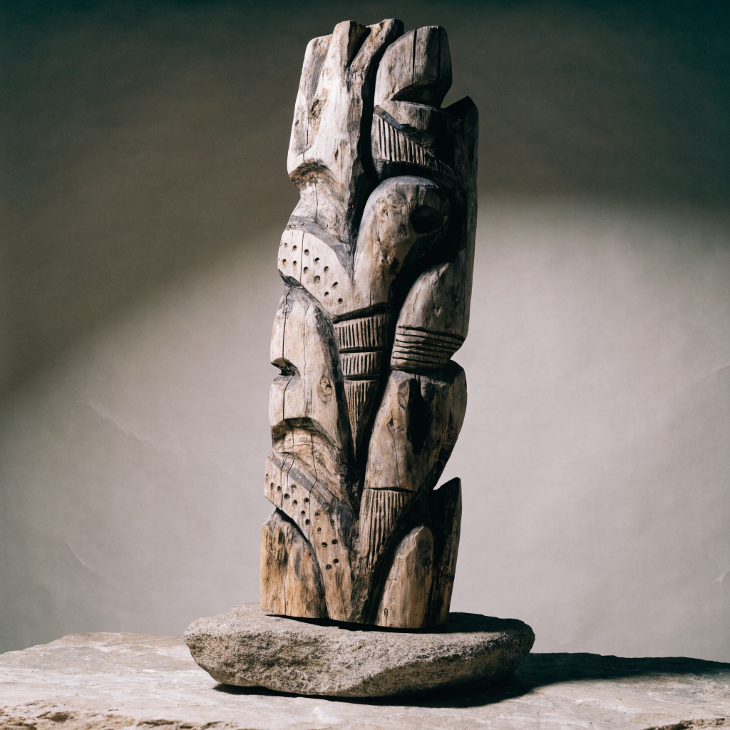 Drift Totem Reclaimed Driftwood