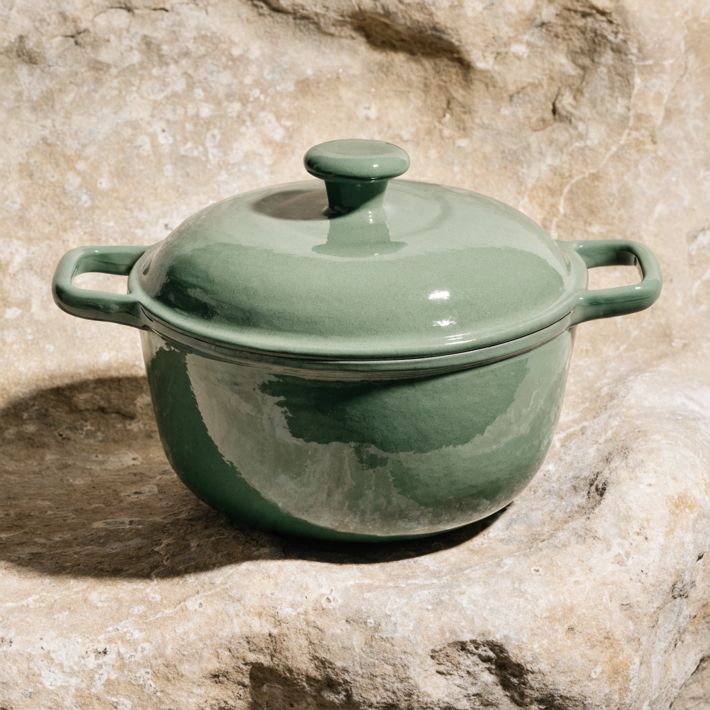 Enameled Cast Iron Dutch Oven
