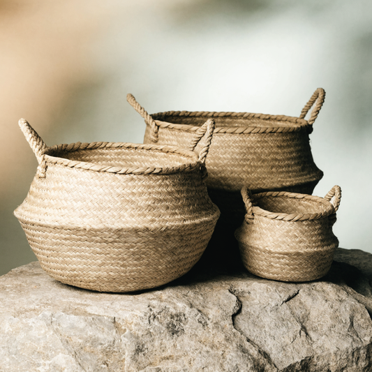 Seagrass Storage Basket Set