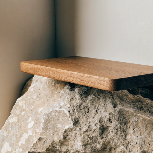 Solid Oak Wall Shelf