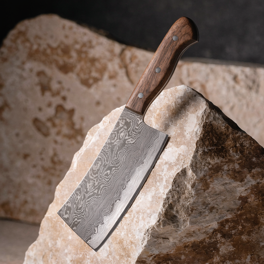 Damascus Cleaver