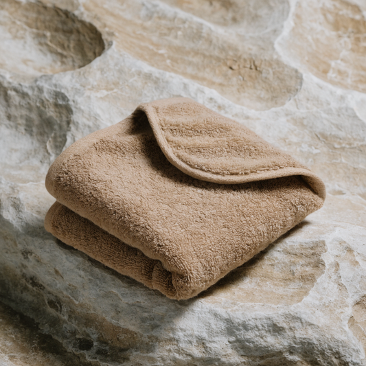 Hooded Bath Wrap Clay