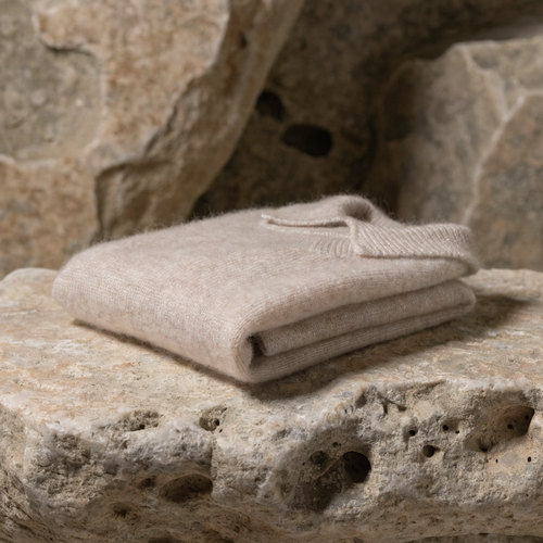 Cashmere Dog Sweater Oatmeal