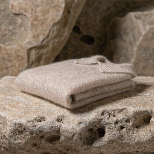 Cashmere Dog Sweater Oatmeal