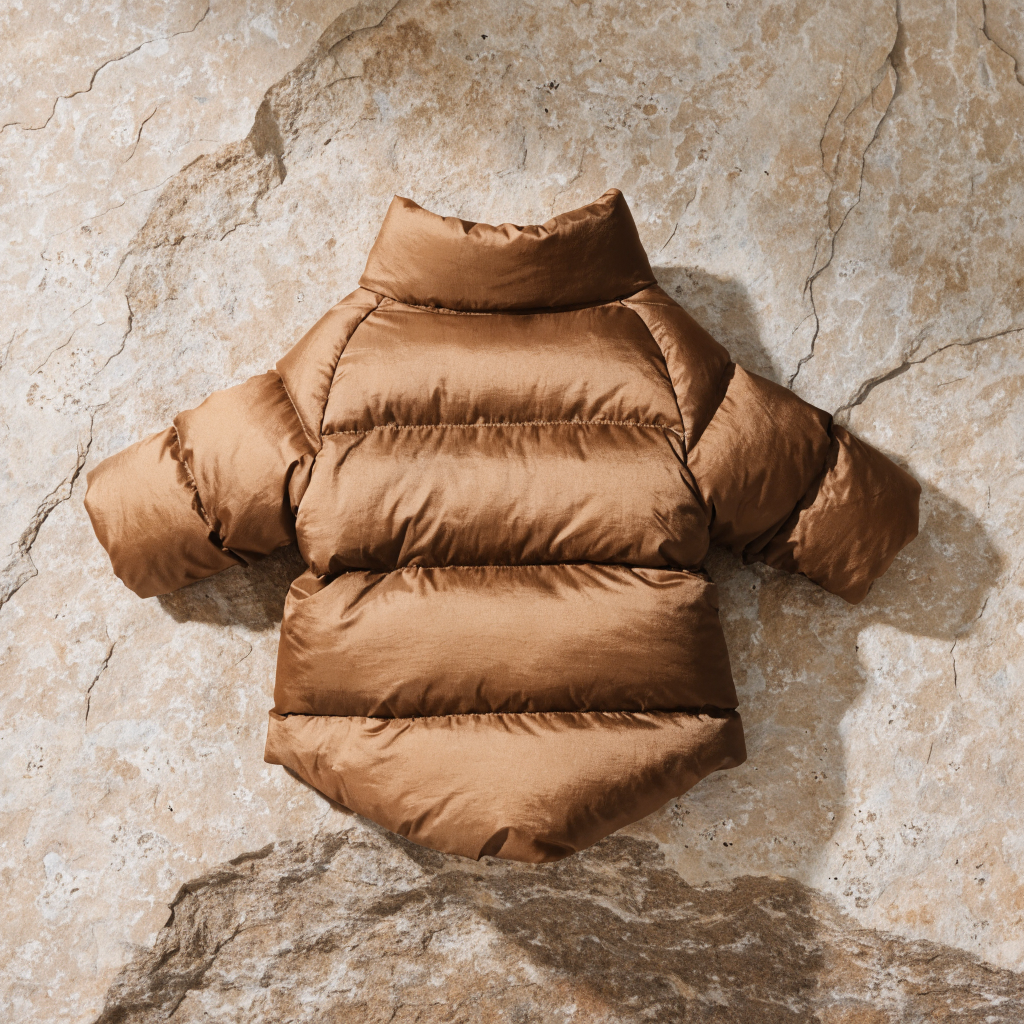 Quilted Down Dog Jacket Clay