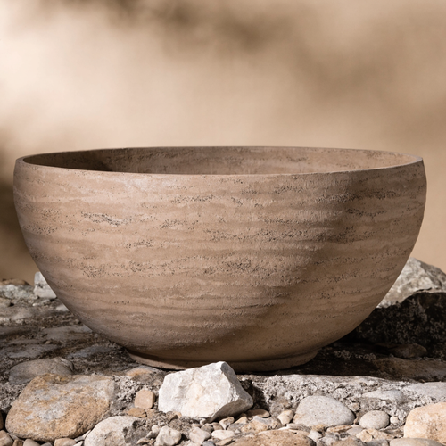Fiberstone Bowl Planter