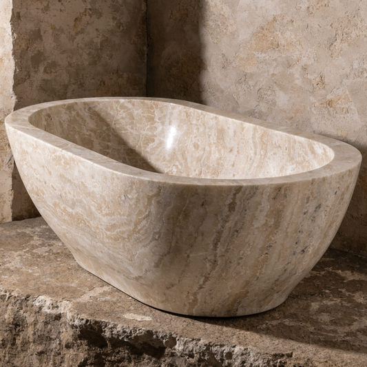 Marble Trough Planter