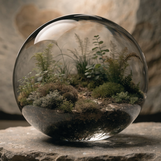 Biosphere Globe Sealed Living Terrarium