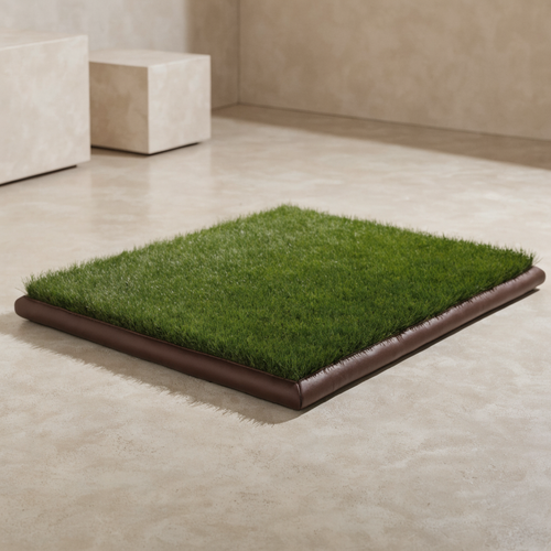Grass-Court Grounding Mat Leather Border