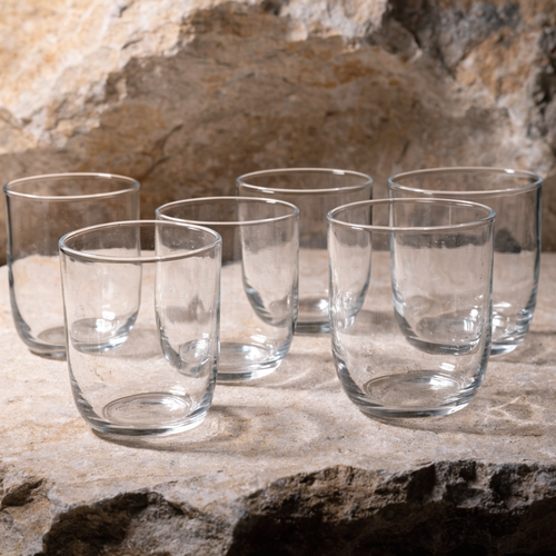 Handblown Glassware Set of Six