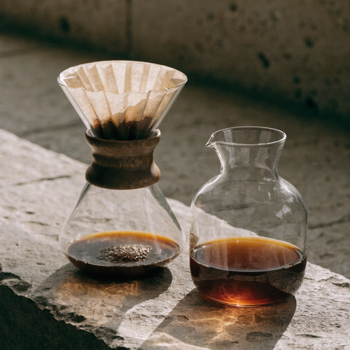 Glass Pour-Over Coffee Set