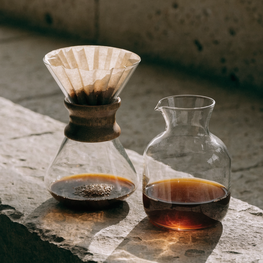 Glass Pour-Over Coffee Set