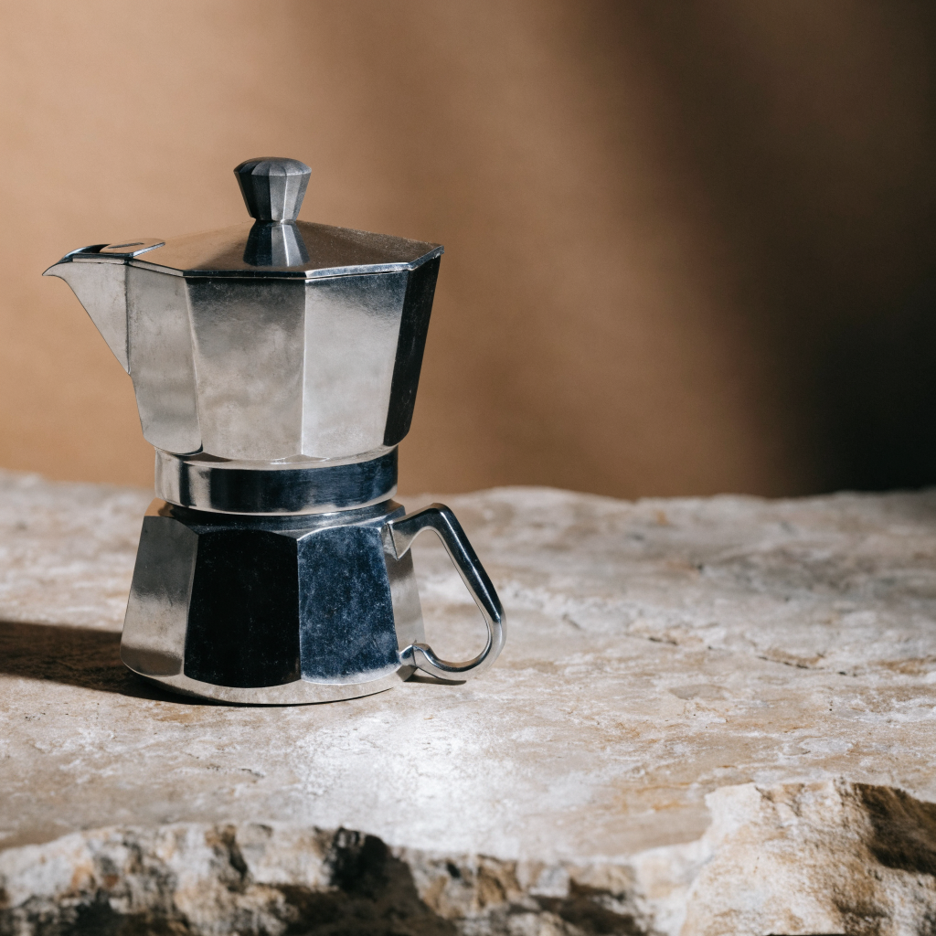 Moka pot classic aluminium