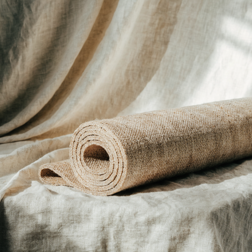 Jute Yoga Mat — Natural