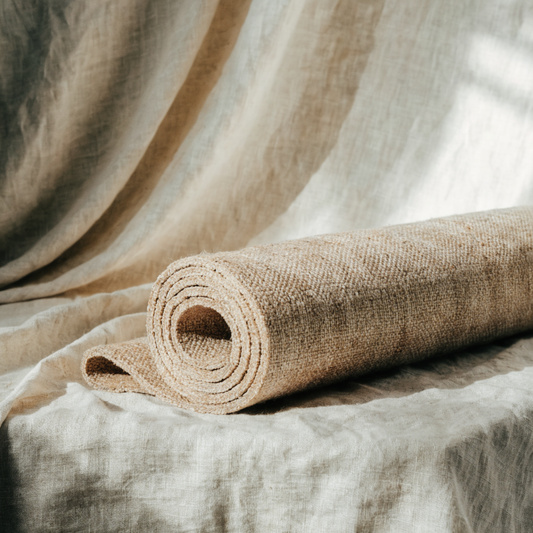 Jute Yoga Mat — Natural