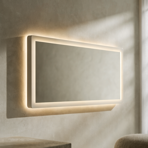 Backlit Anti-Fog Bathroom Mirror — Touch